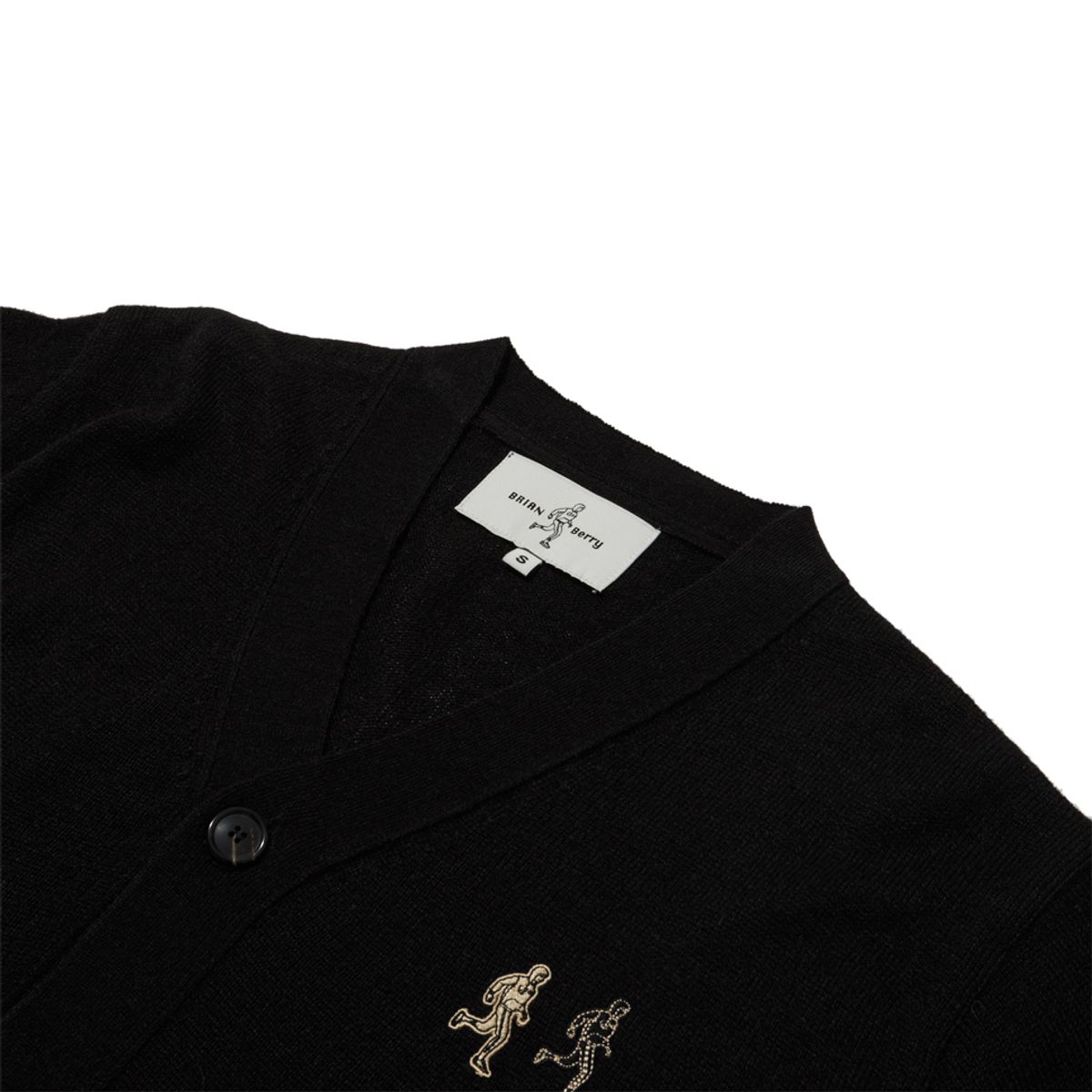브라이언베리(BRIAN BERRY) SIGNATURE TWINS CARDIGAN_BLACK