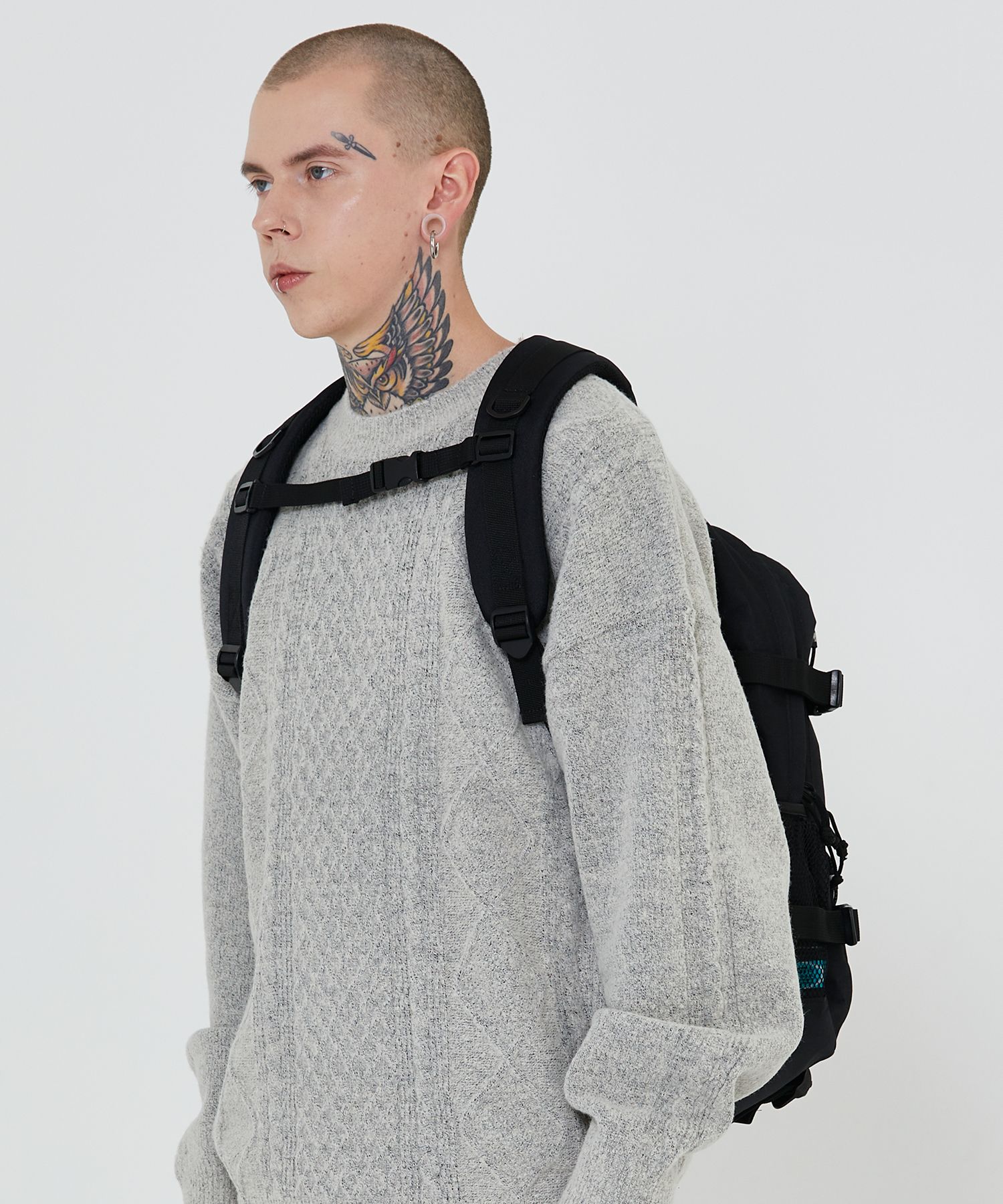 韓国人気ブランド ★DOST★ MacFly 3M Scotch String Backpack MUSINSA | ROIDESROIS McFly 3M Scotch String Backpack (Black)