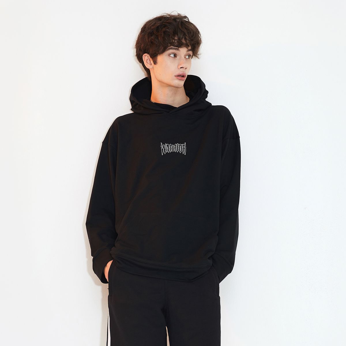 에이오엑스(AOX) Mask Hoodie Long sleeve(Balck)