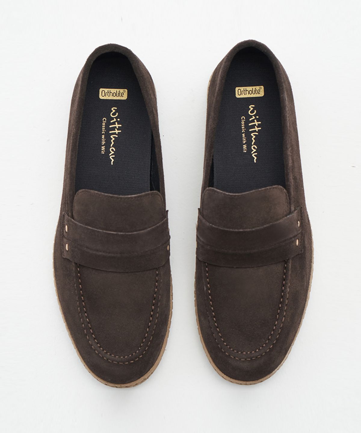 위트맨(WITTMAN) Italy suede folded