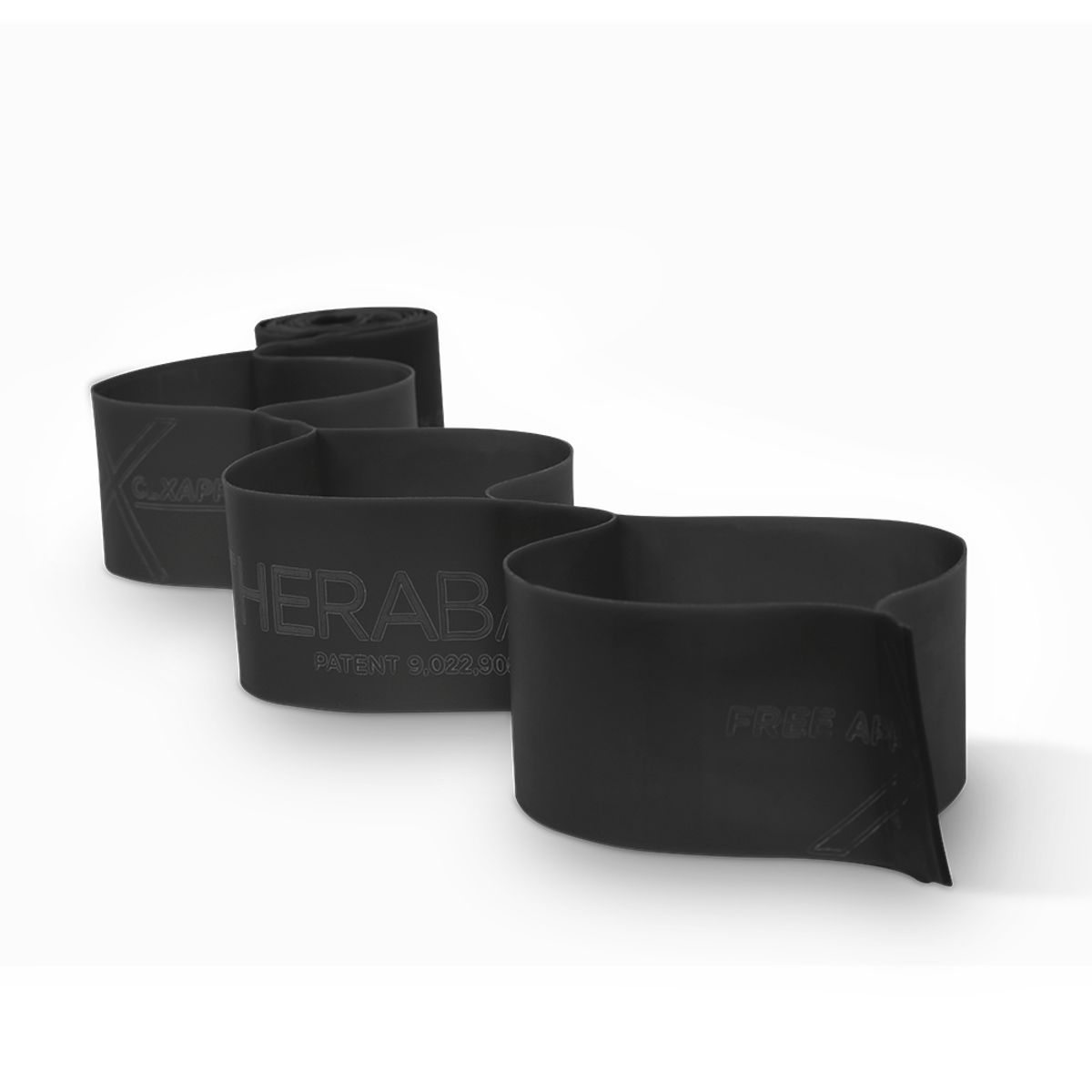 세라밴드(THERABAND) CLX 라텍스 스트레칭 밴드 블랙