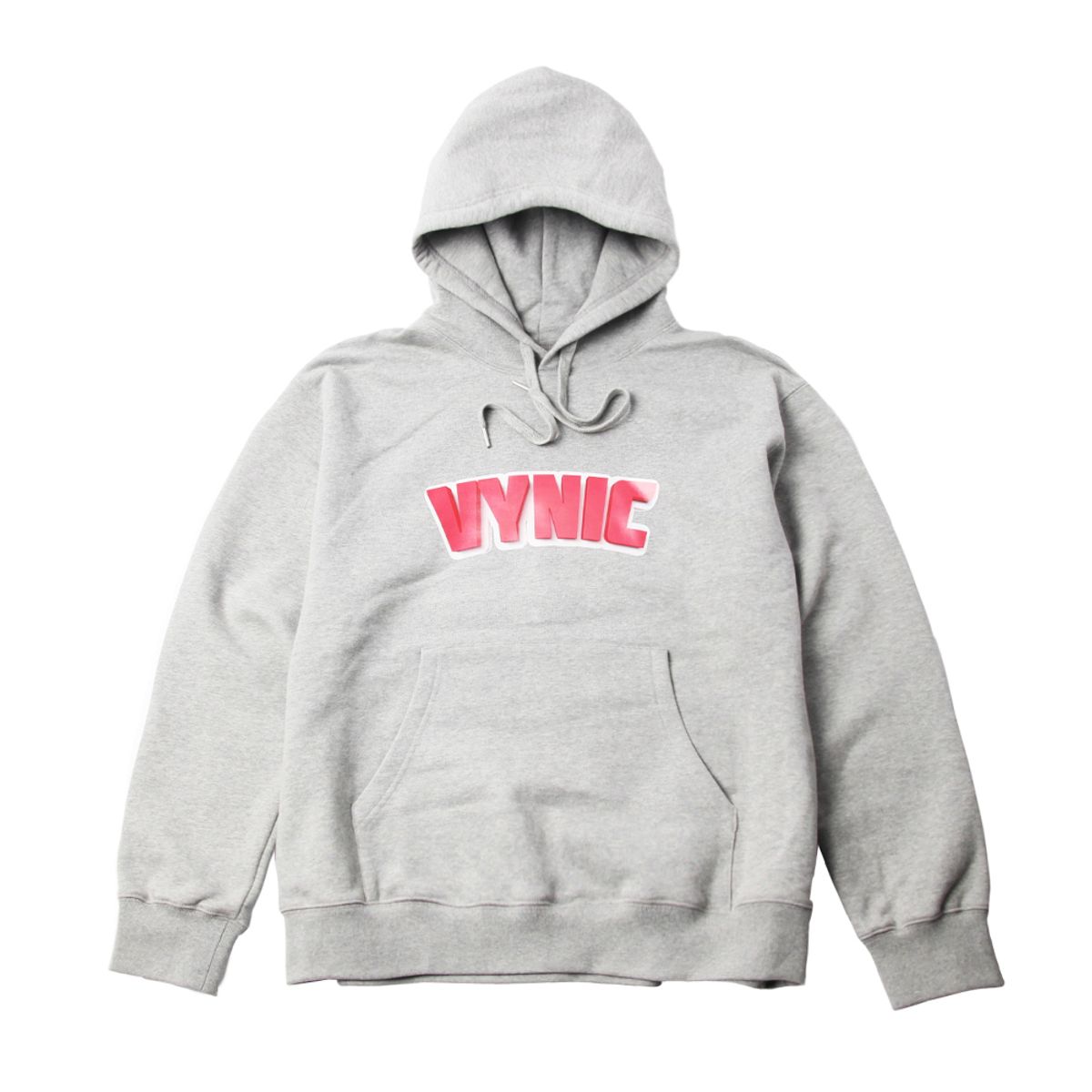 바이닉(VYNIC) 루버 로고 후드티 [그레이]