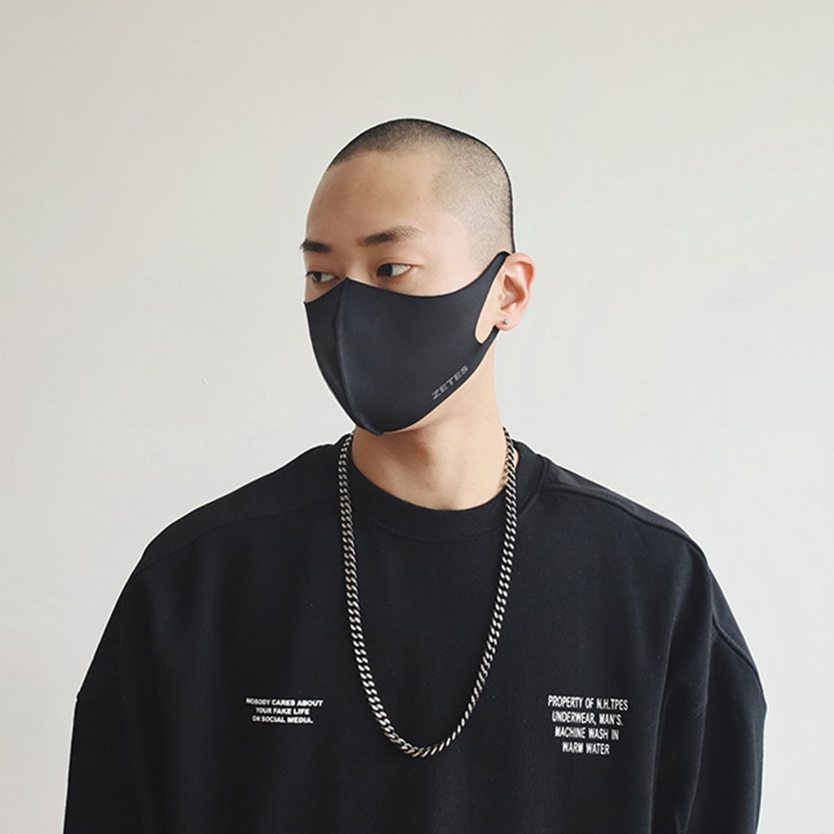 제테스(ZETES) 항균 운동용 물놀이용 입체 마스크 3팩