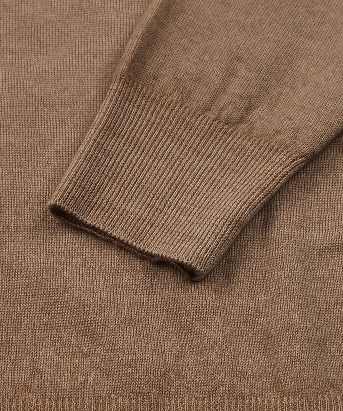 빠니깔레(PANICALE) 크루넥 울 스웨터 [카멜]