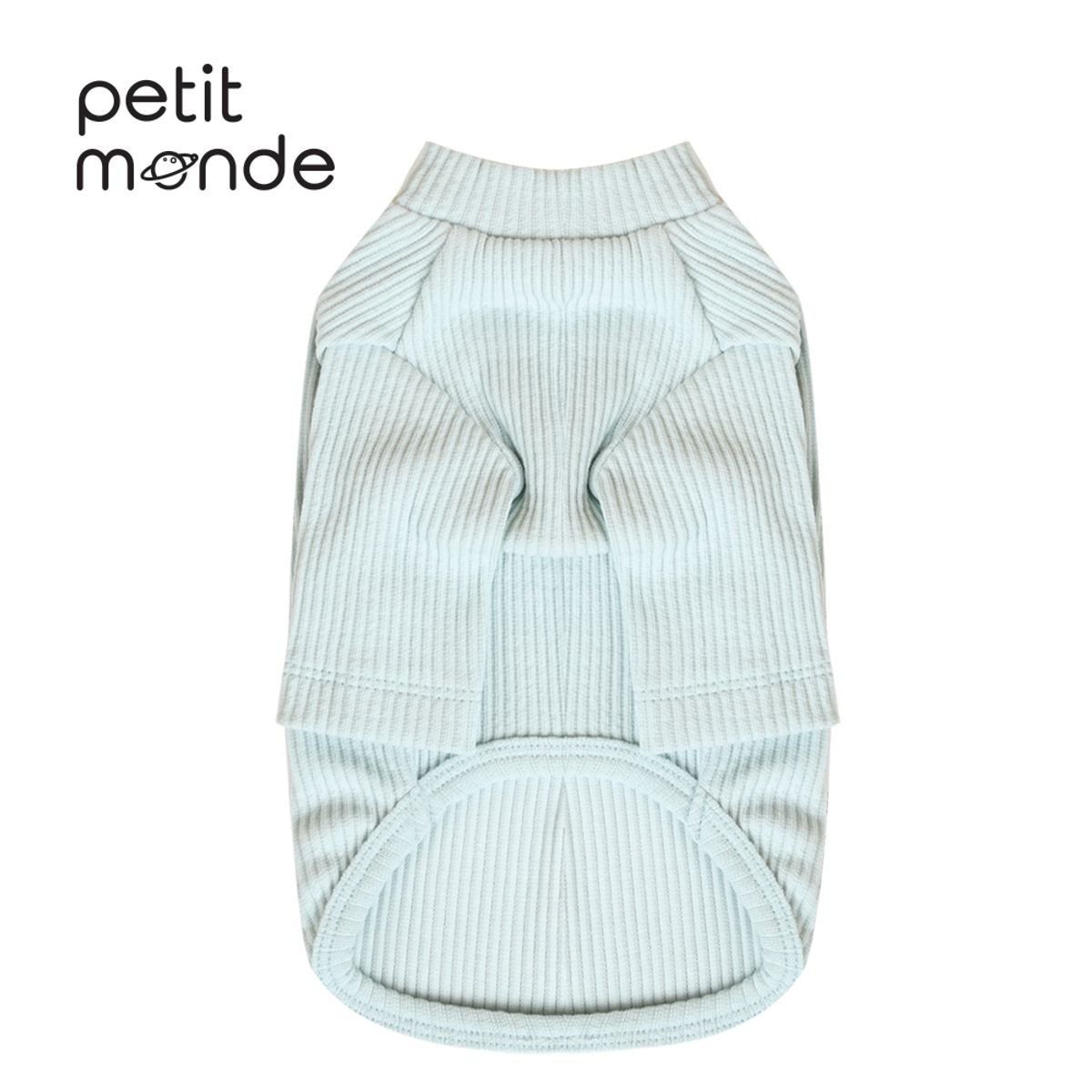 쁘띠몽드(PETIT MONDE) 하트 와펜 데일리 티셔츠 민트