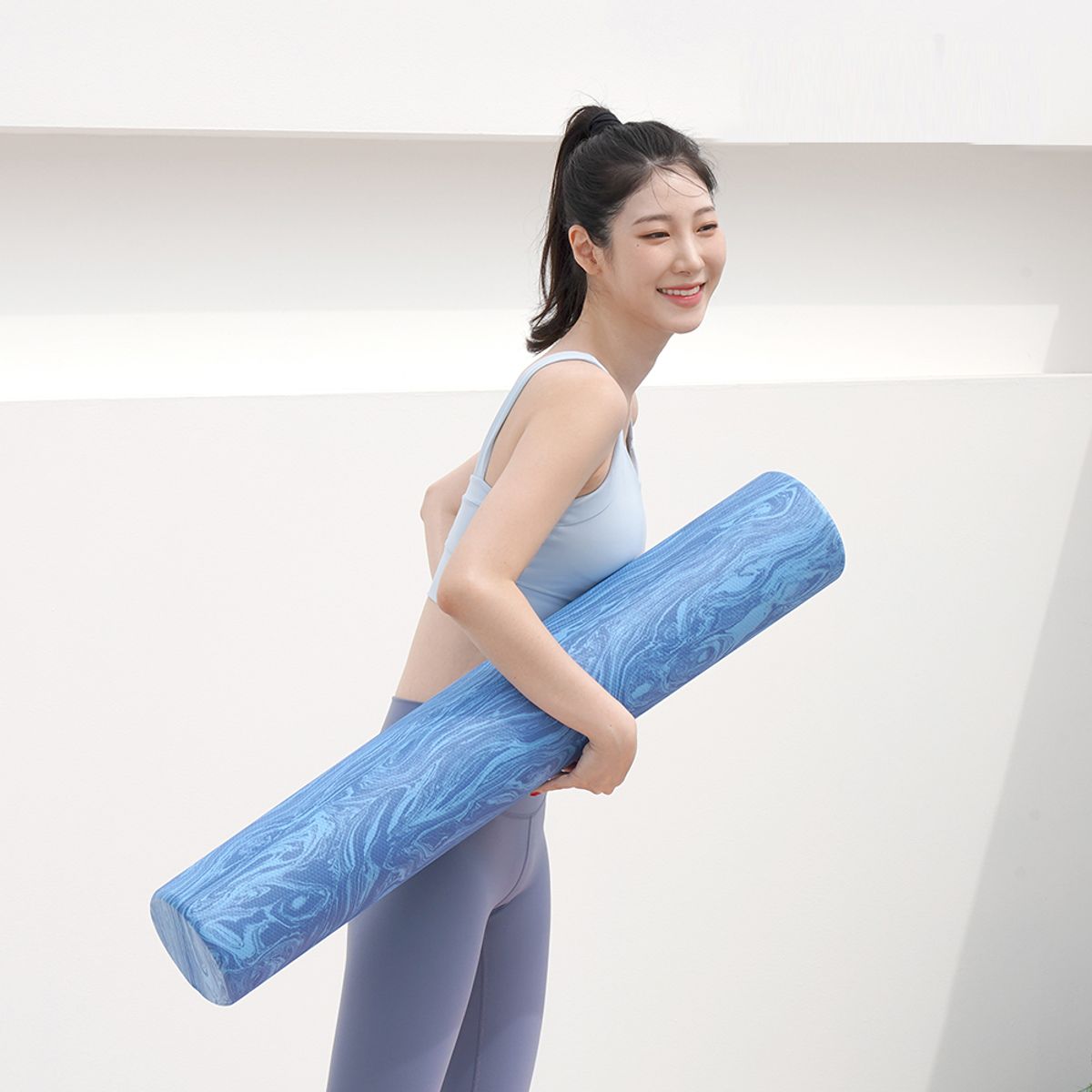 트라택(TRATAC) 폼롤러 마사지 필라테스 EVA 91cm 원형