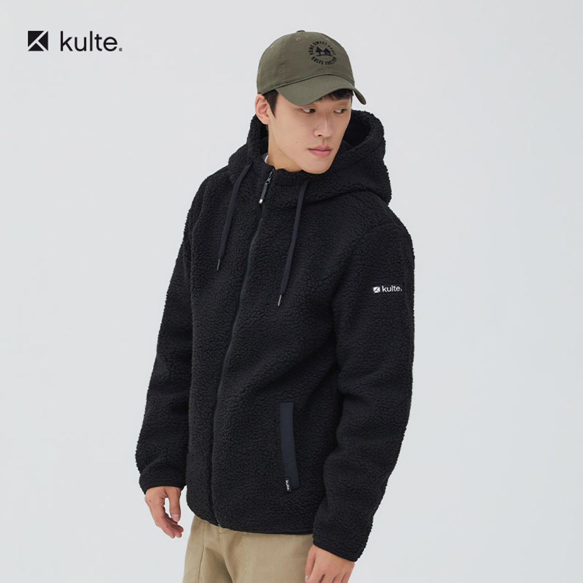 쿨트(KULTE) 052 써모텍트 보아 자켓 BLACK