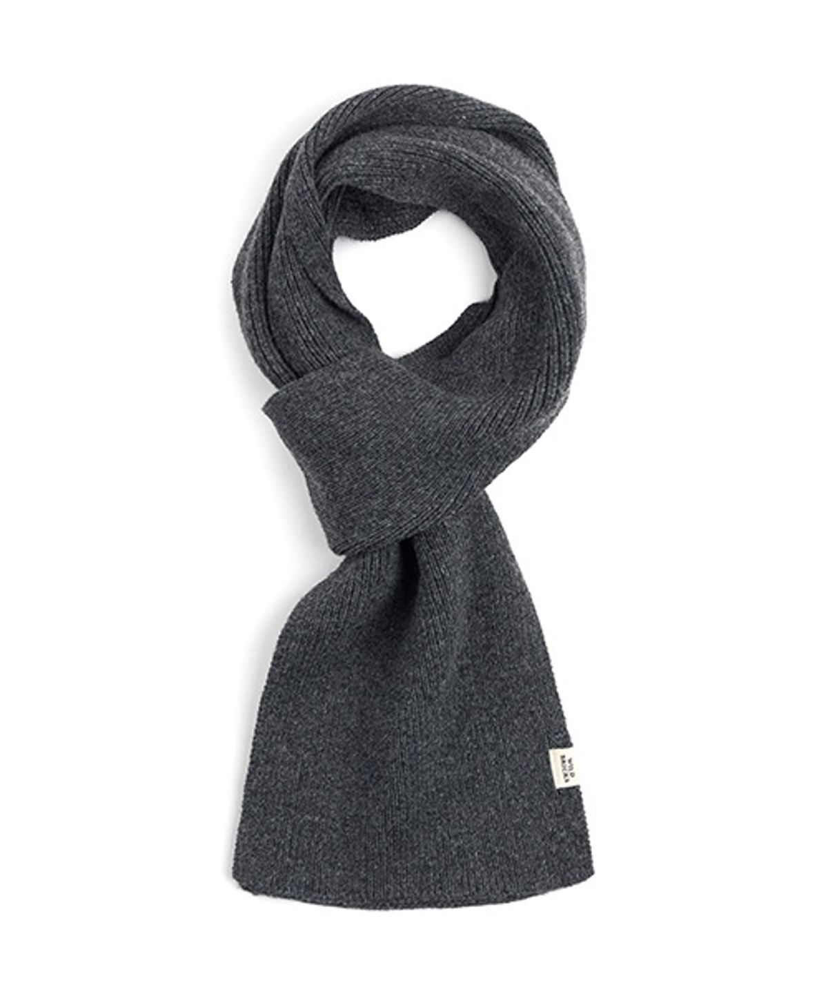 와일드 브릭스(WILD BRICKS) CASHMERE BLEND KNIT MUFFLER