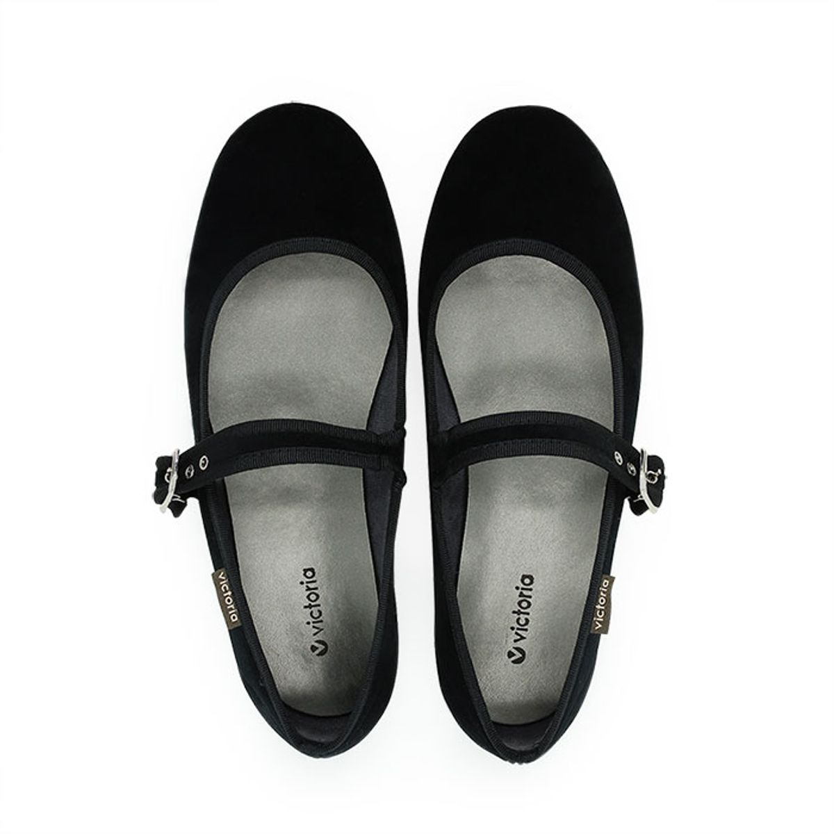 빅토리아 슈즈(VICTORIA SHOES) 오다 메리제인 (104913-NEGRO)