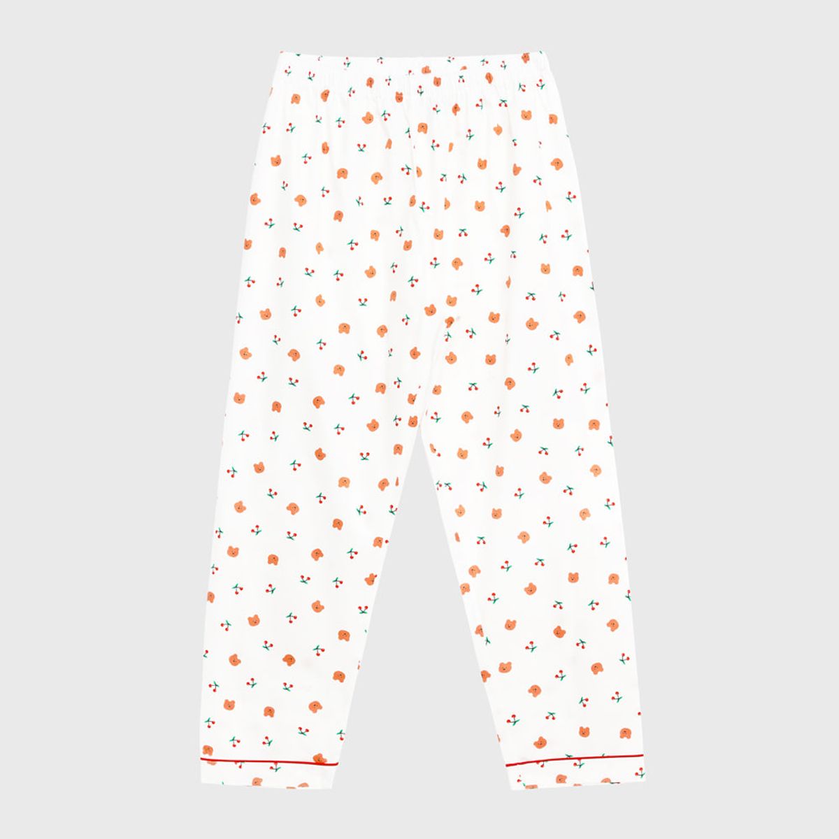 어프어프(EARPEARP) Dot cherry bear-white(Pajamas)