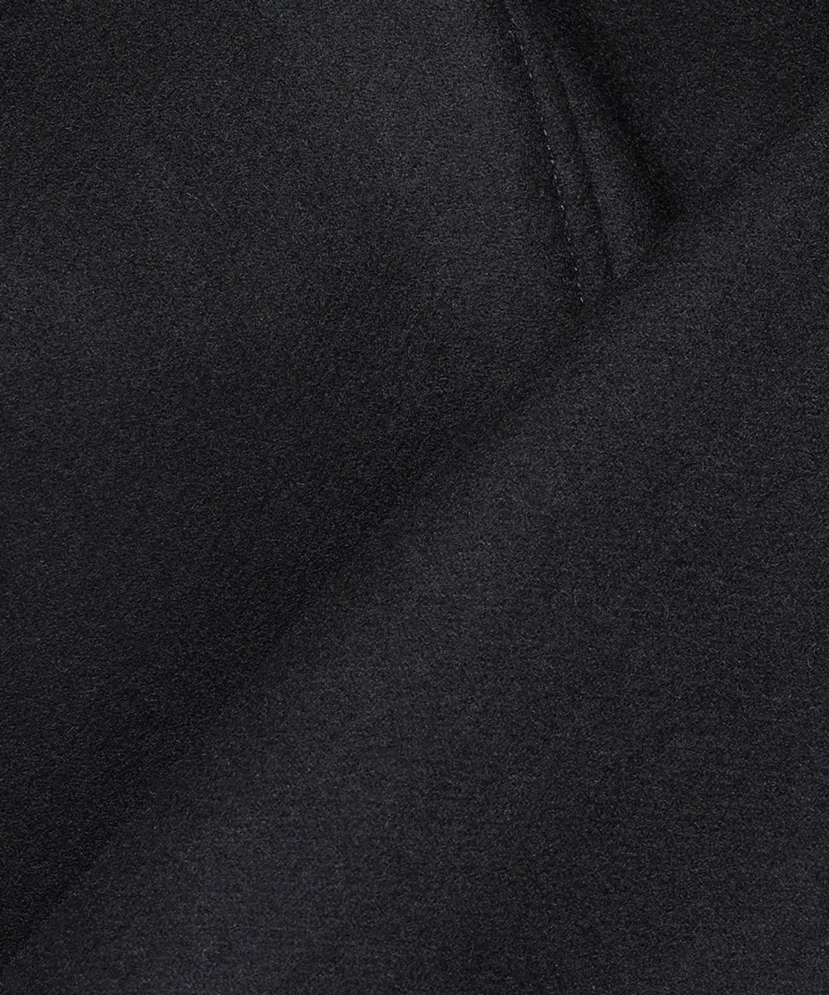 노이어(NOIRER) 오버핏 후드 더플 코트 (블랙)