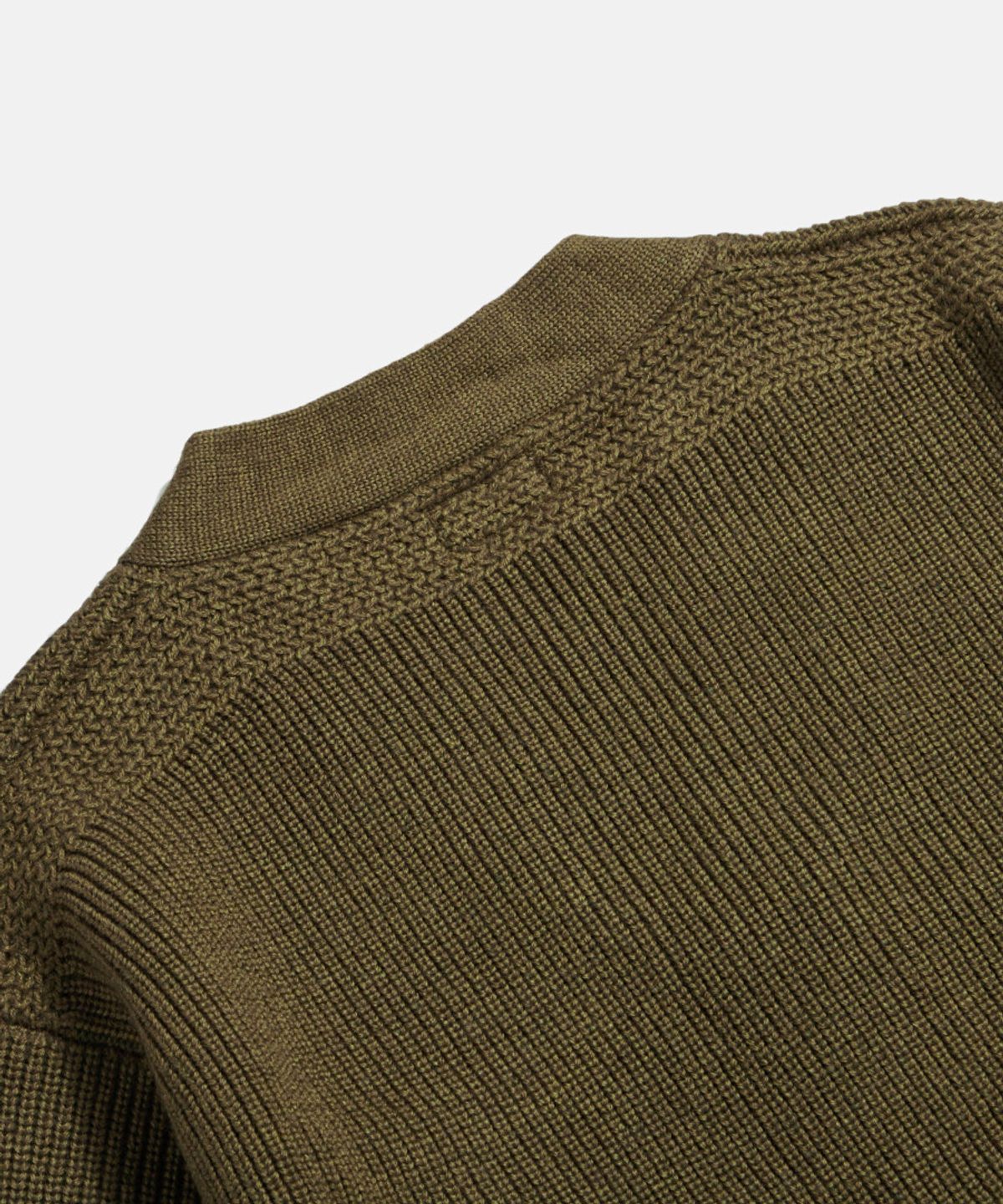 브론슨(BRONSON) USAAF Type A-1 V-neck Mechanics Sweater Olive