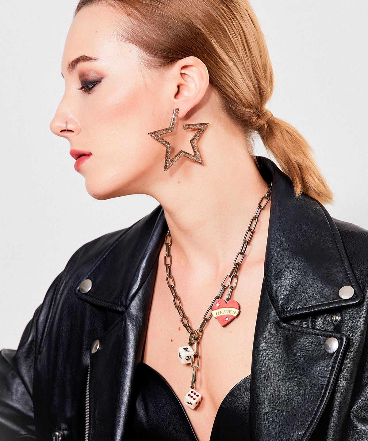 마이부(MY BOO) Gambler Necklace - ivory