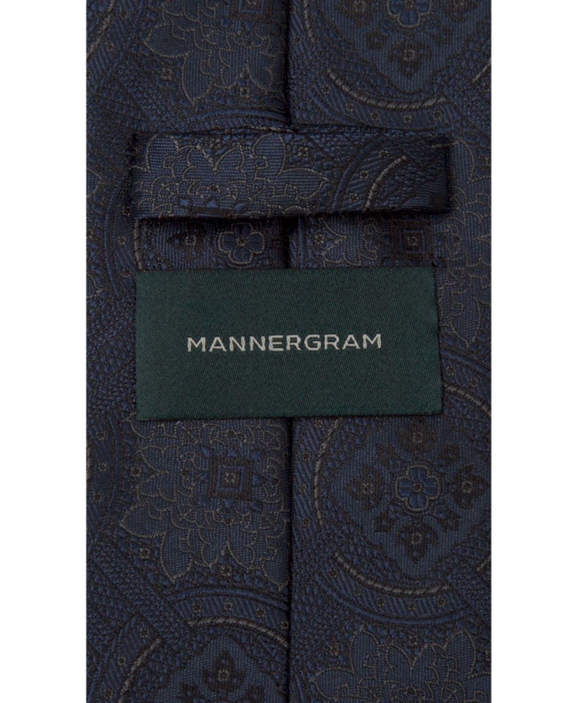매너그램(MANNERGRAM) 앤틱 올오버 네이비