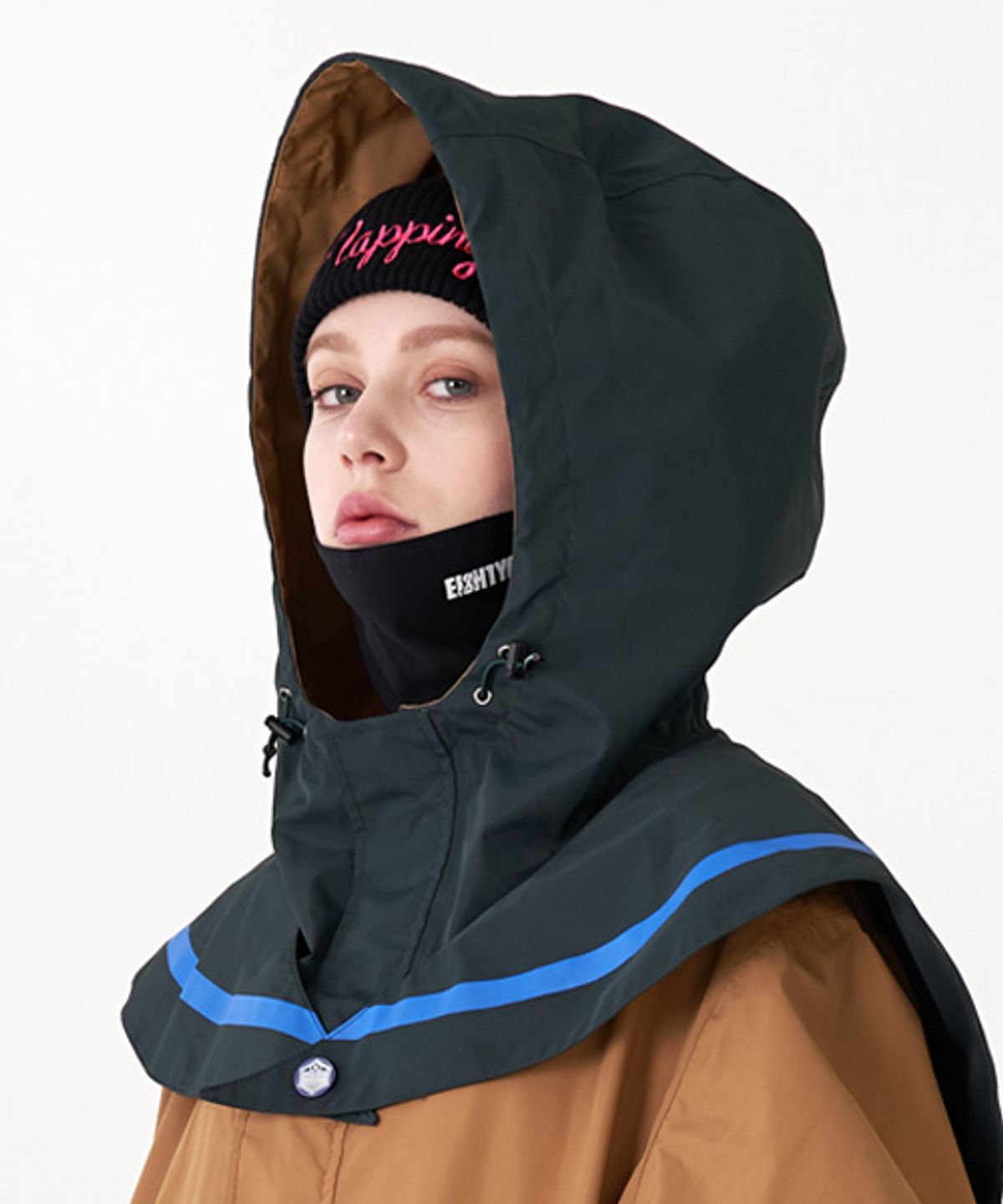 내핑스노우(NAPPINGSNOW) J1 SAILOR(J1 세일러-BEIGE/BLACK)