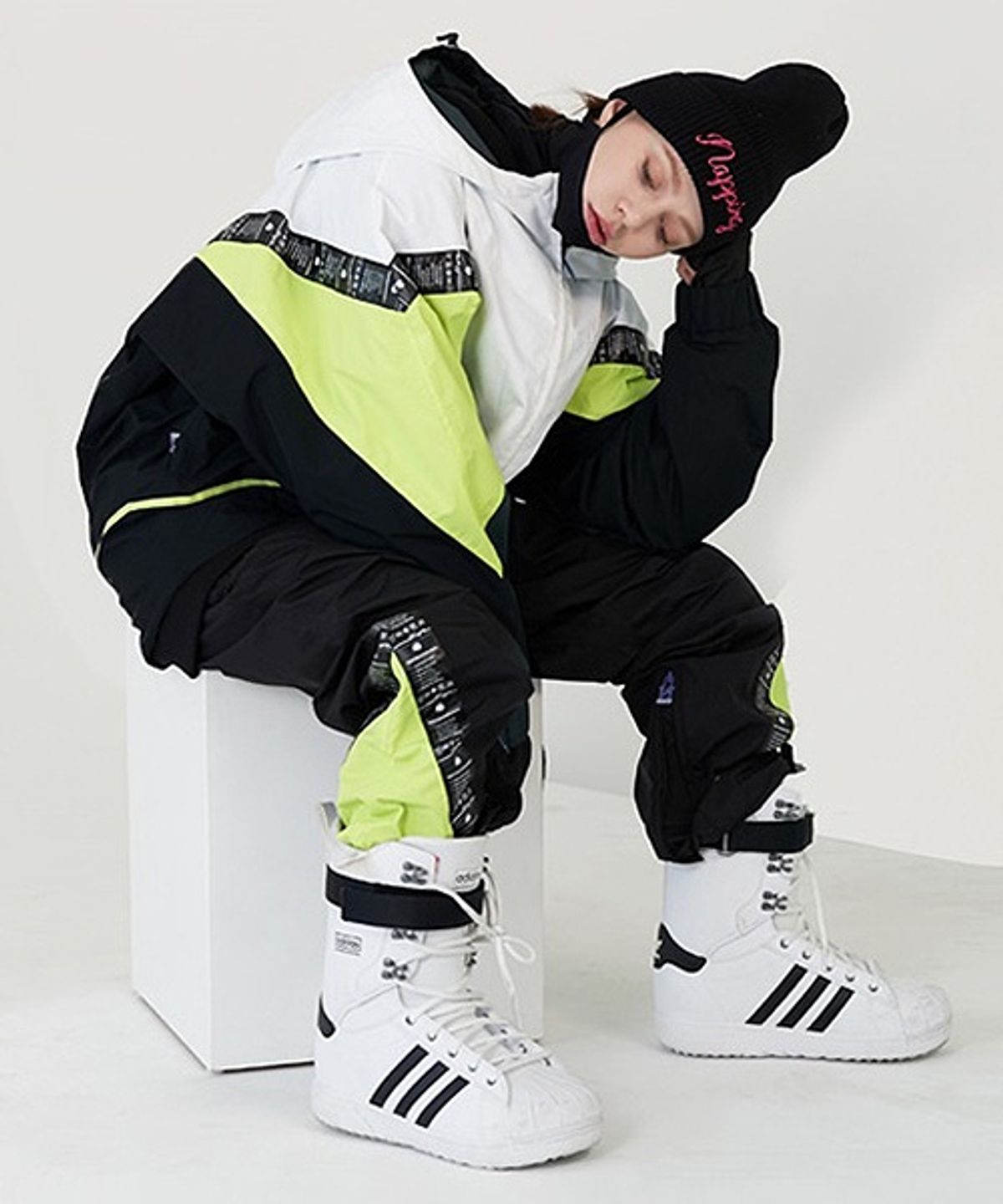 내핑스노우(NAPPINGSNOW) P1 GOING PANTS (P1고잉바지-BLACK)