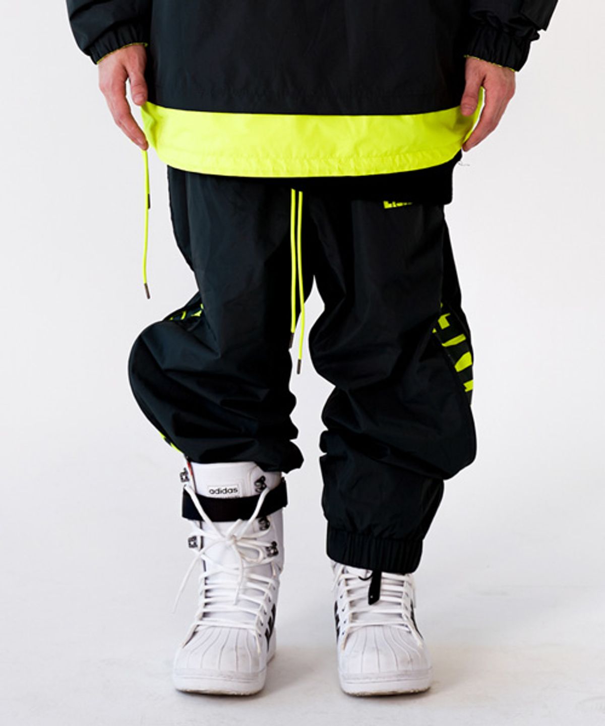 88리미티드(88LIMITED) P2 21BOXER pants(P2 21복서팬츠-BLK/LEMON)