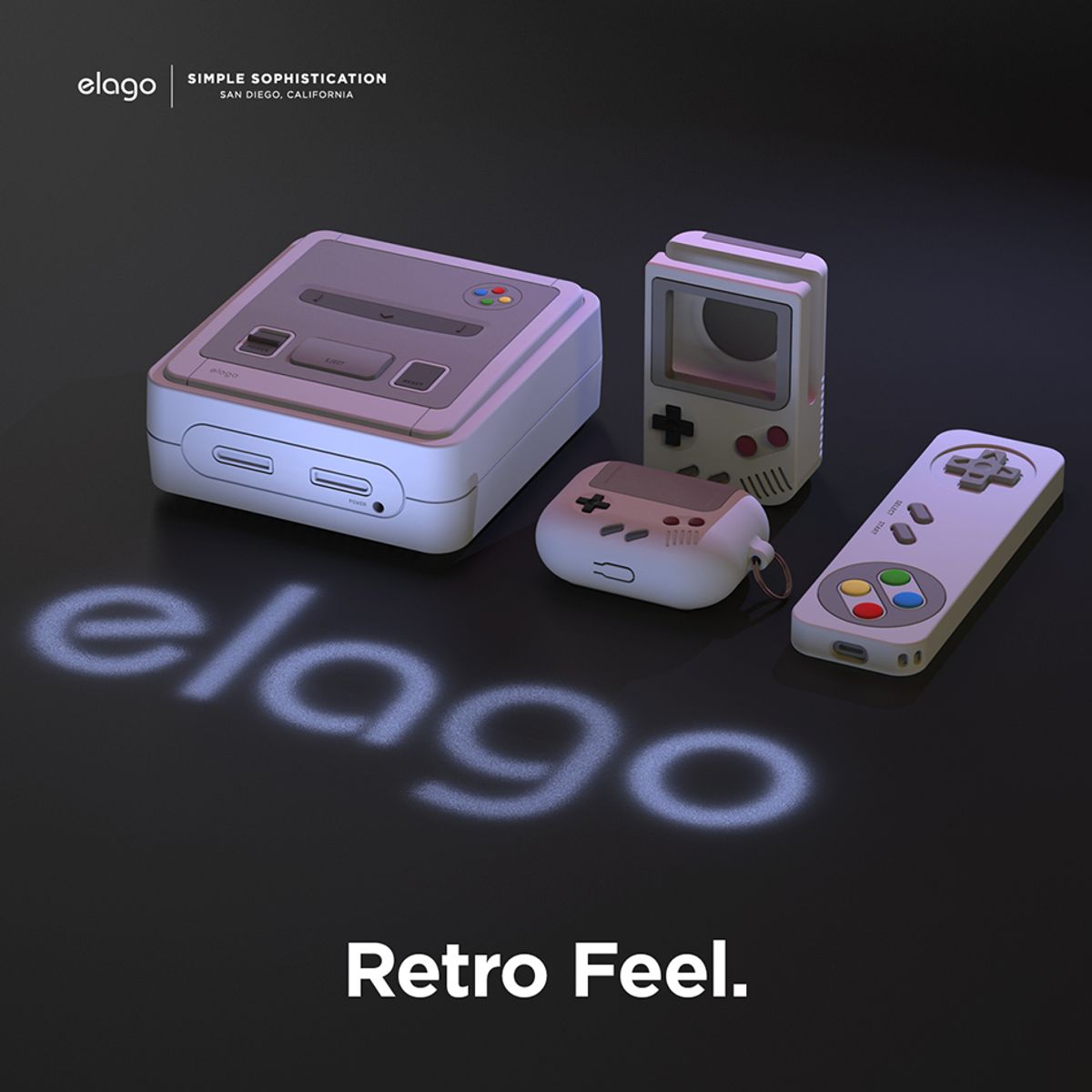 엘라고(ELAGO) 애플티비4K 레트로 케이스