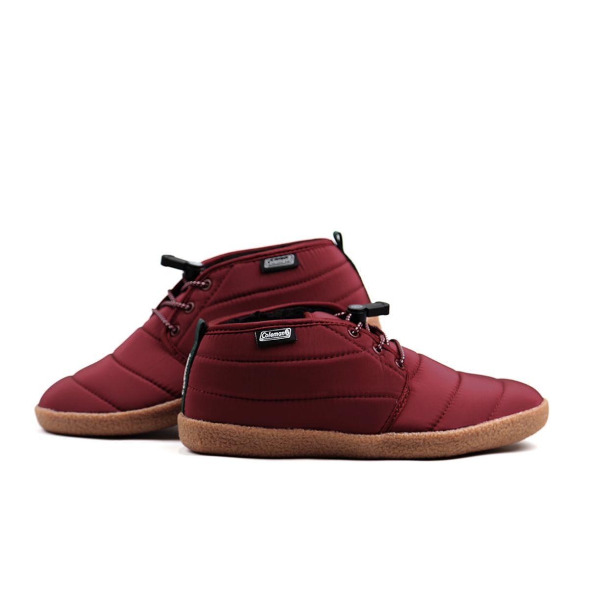 콜맨슈즈(COLEMAN SHOES) 템프 여성용 패딩 방한화 겨울신발 버건디