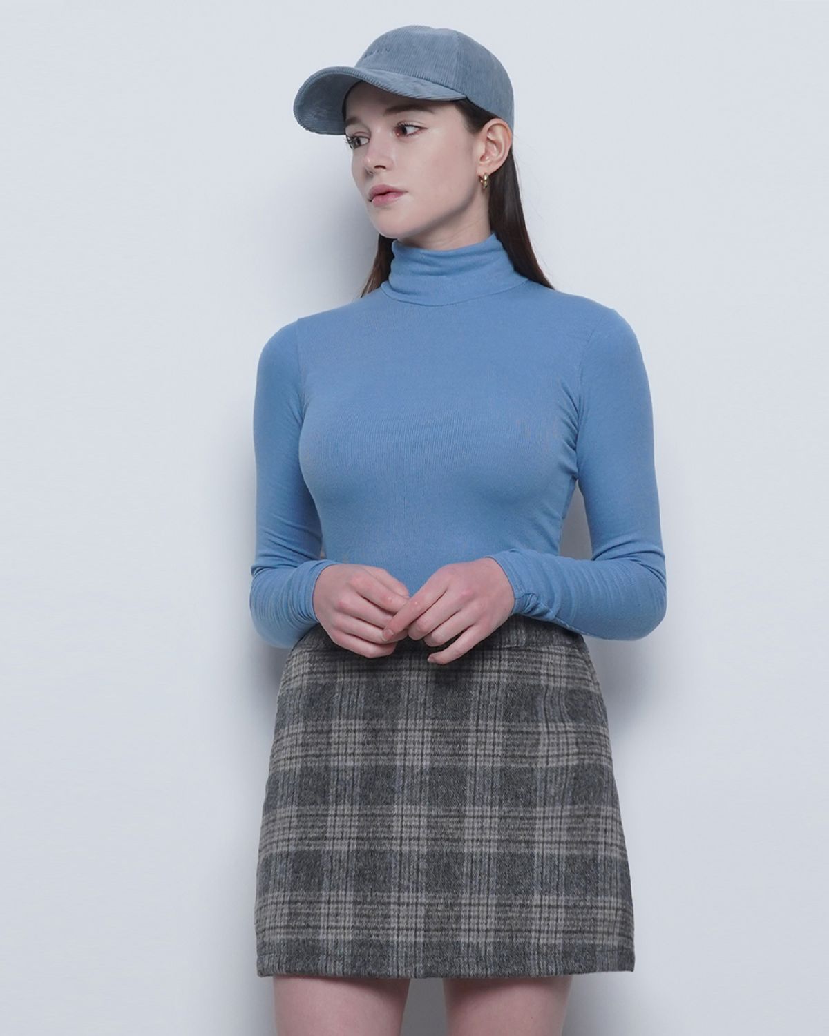 에이본(THE-ABON) W25 fleece pola tee blue