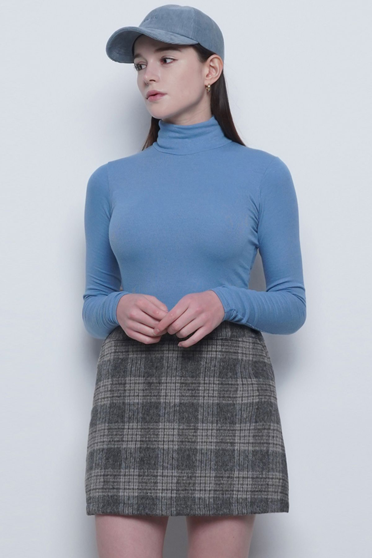 에이본(THE-ABON) W25 fleece pola tee blue