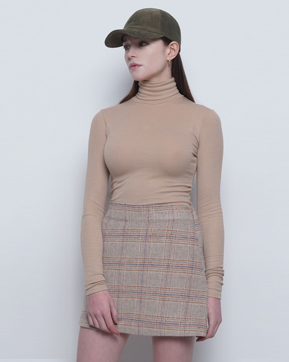 에이본(THE-ABON) W25 fleece pola tee beige