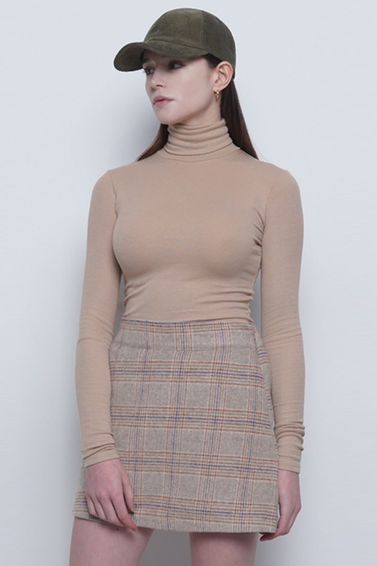 에이본(THE-ABON) W25 fleece pola tee beige