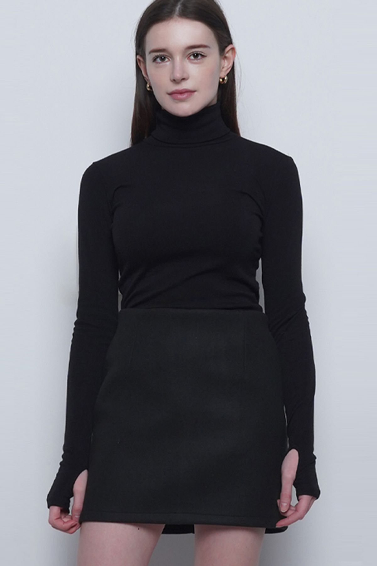 에이본(THE-ABON) W25 uni warm warmer pola tee black