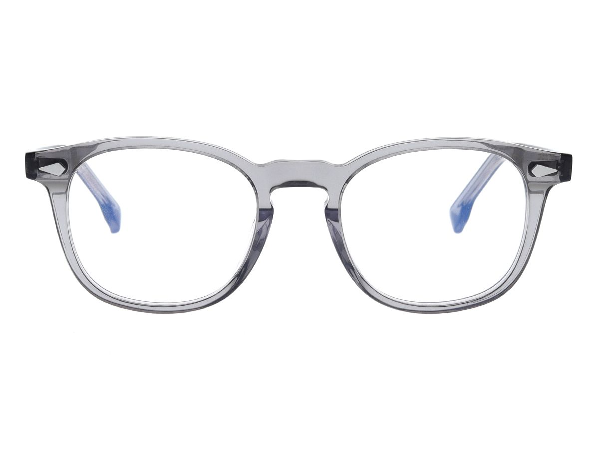 알로아이웨어(ALO EYEWEAR) [ALOXROUNZ] AR7002A C2 빈티지프레임 그레이 반투명 뿔테 안경