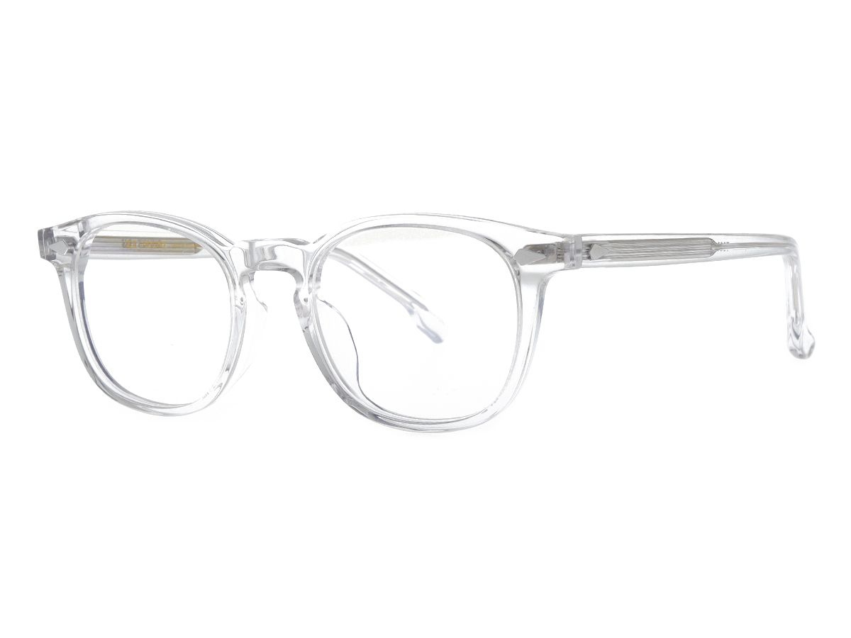 알로아이웨어(ALO EYEWEAR) [ALOXROUNZ] AR7002A C3 빈티지프레임 클리어 투명 뿔테 안경