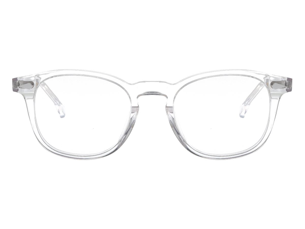 알로아이웨어(ALO EYEWEAR) [ALOXROUNZ] AR7002A C3 빈티지프레임 클리어 투명 뿔테 안경