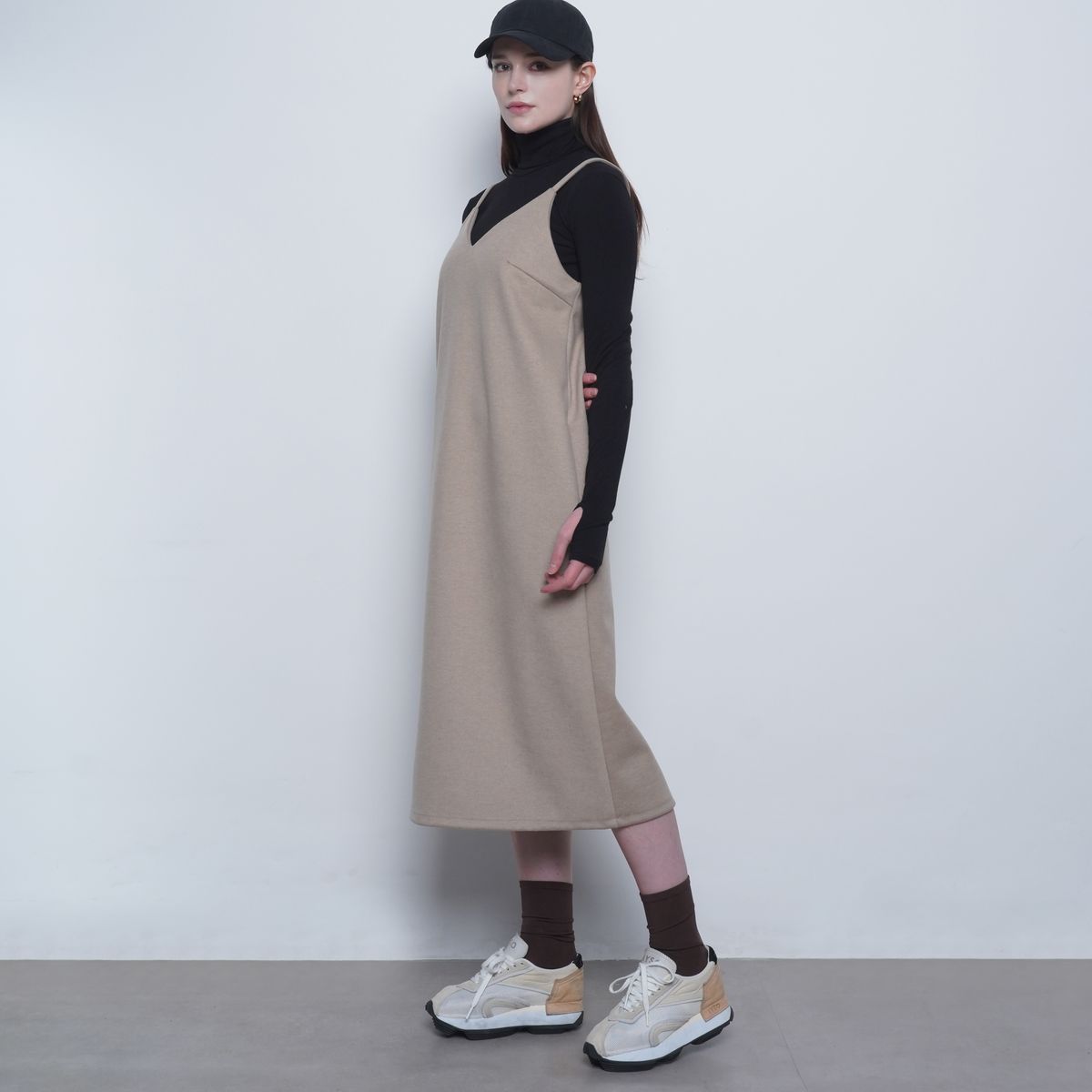 에이본(THE-ABON) W212 suede ops beige