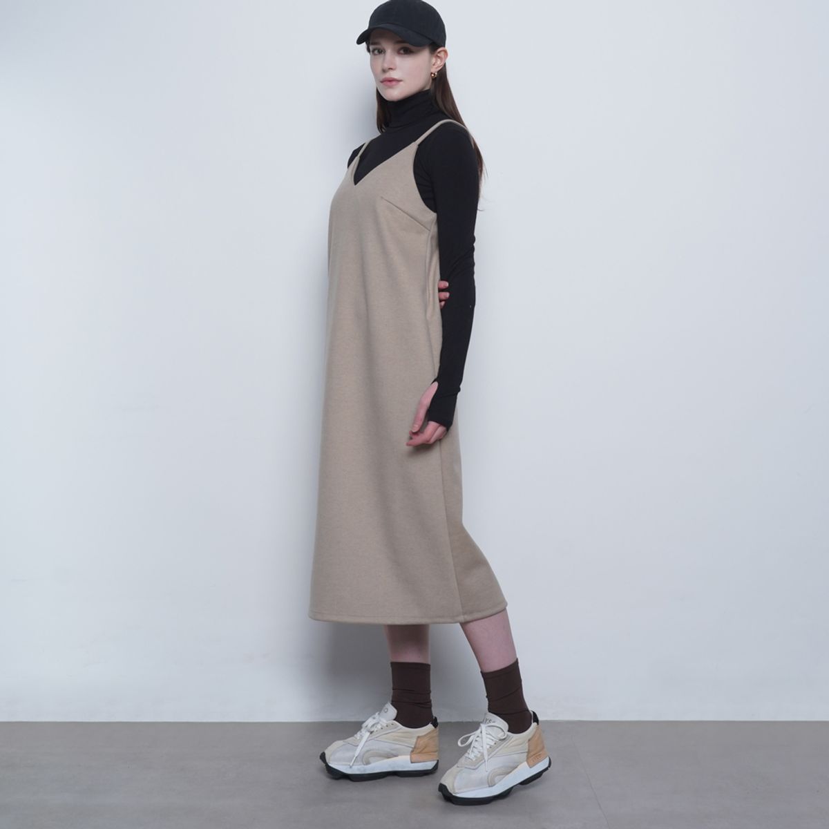 에이본(THE-ABON) W212 suede ops beige