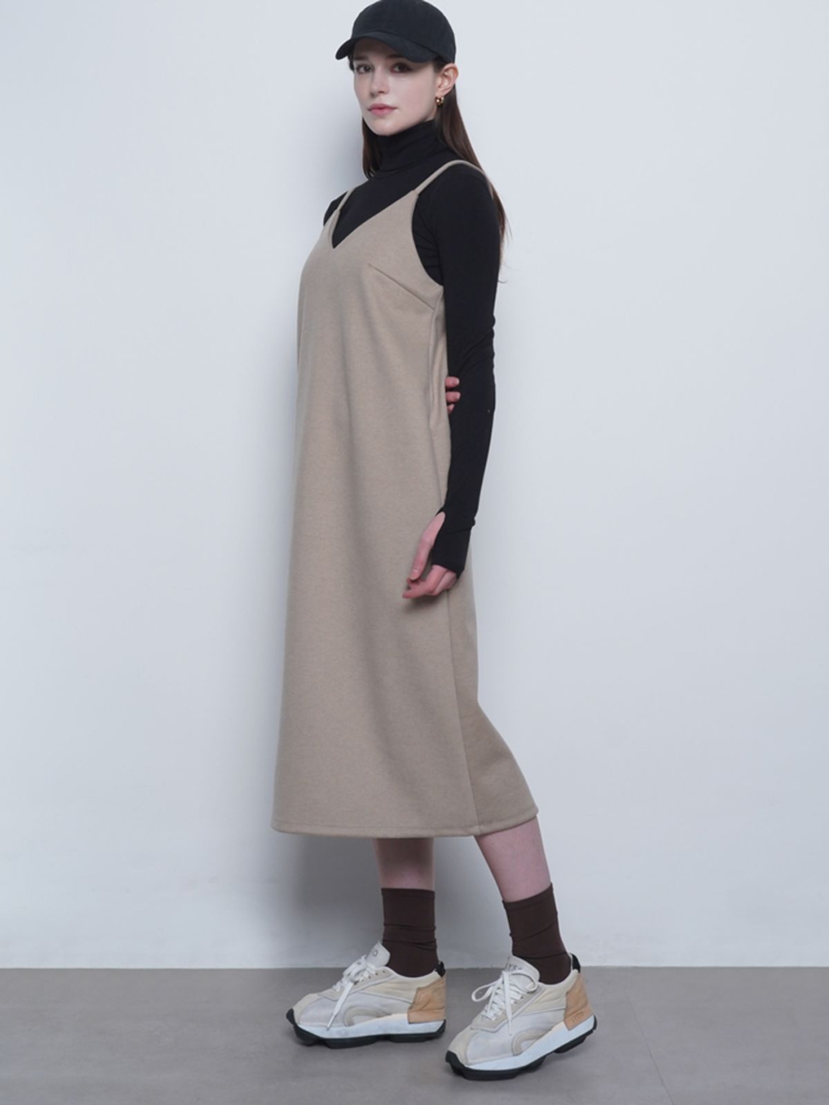 에이본(THE-ABON) W212 suede ops beige