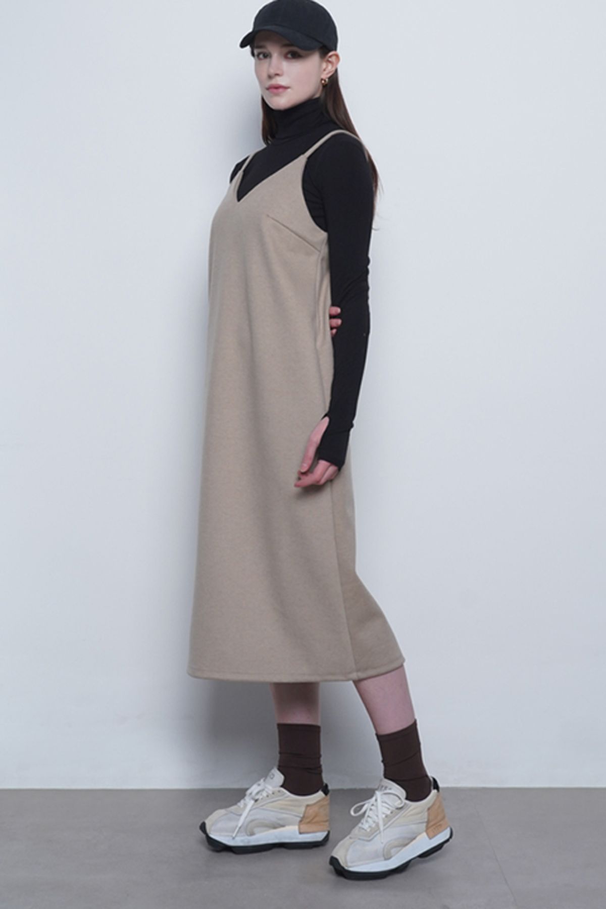 에이본(THE-ABON) W212 suede ops beige