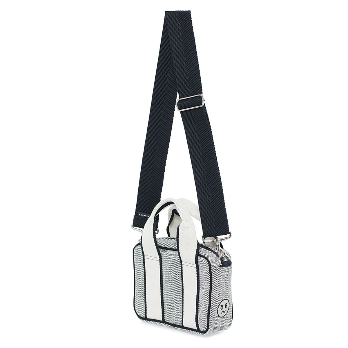 더블낭(DOUBLE NANG) PICA BAG (HERRINGBONE BK)