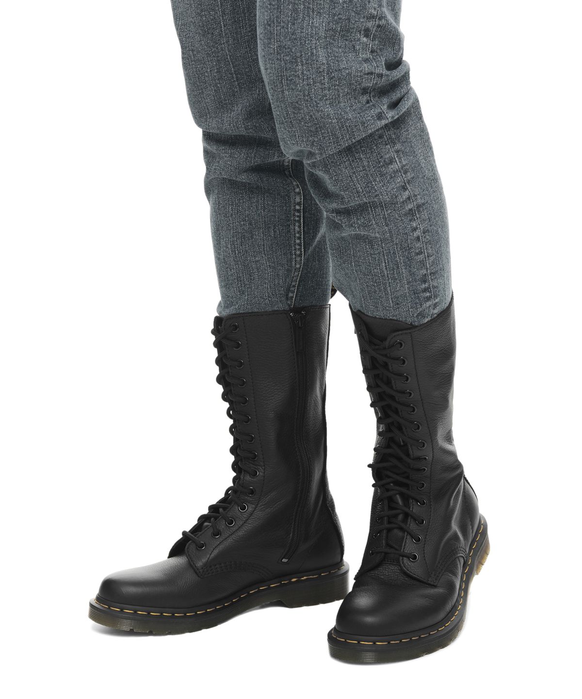 닥터마틴(DR.MARTENS) 1B99 버지니아 14홀 부츠 블랙 / 11820008