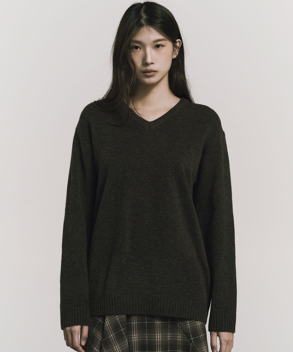 닉앤니콜(NICK&NICOLE) [ESSENTIAL] CLASSICAL SOFT V SWEATER_10 COLOR
