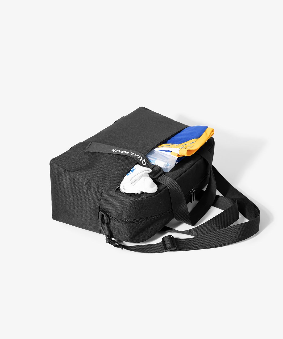 퀄팩(QUALPACK) 트래블 더플백 QB01 블랙