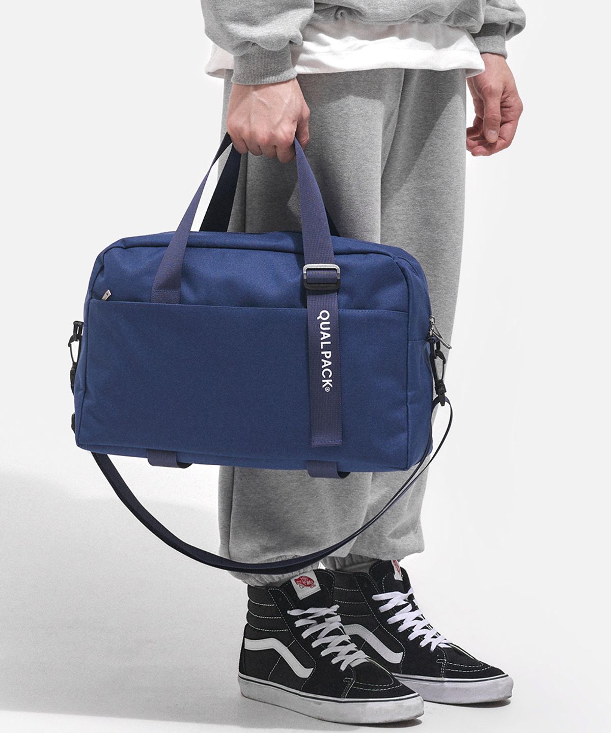 퀄팩(QUALPACK) 트래블 더플백 QB01 네이비