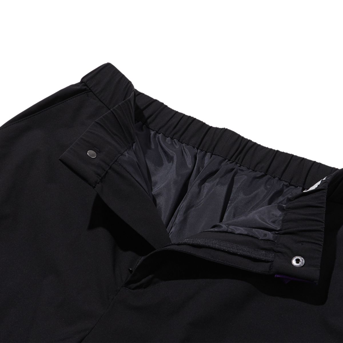 브라이언베리(BRIAN BERRY) BUTTON BANDING PANTS_BLACK