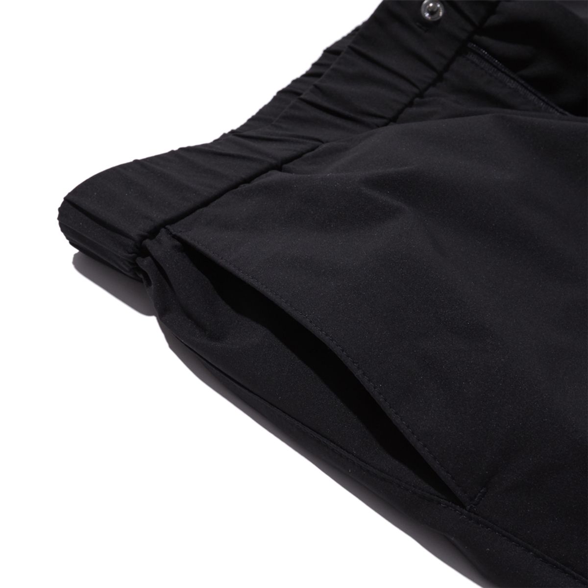 브라이언베리(BRIAN BERRY) BUTTON BANDING PANTS_BLACK