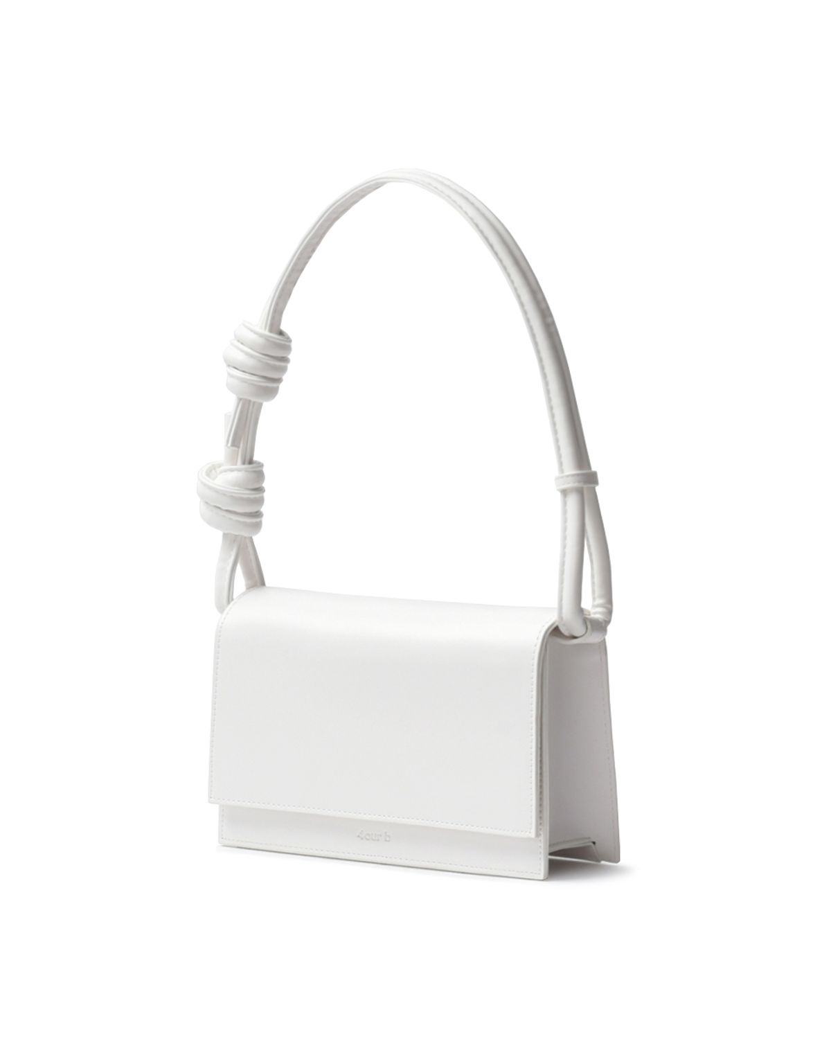 사비(4OUR B) Brick Rope Bag White