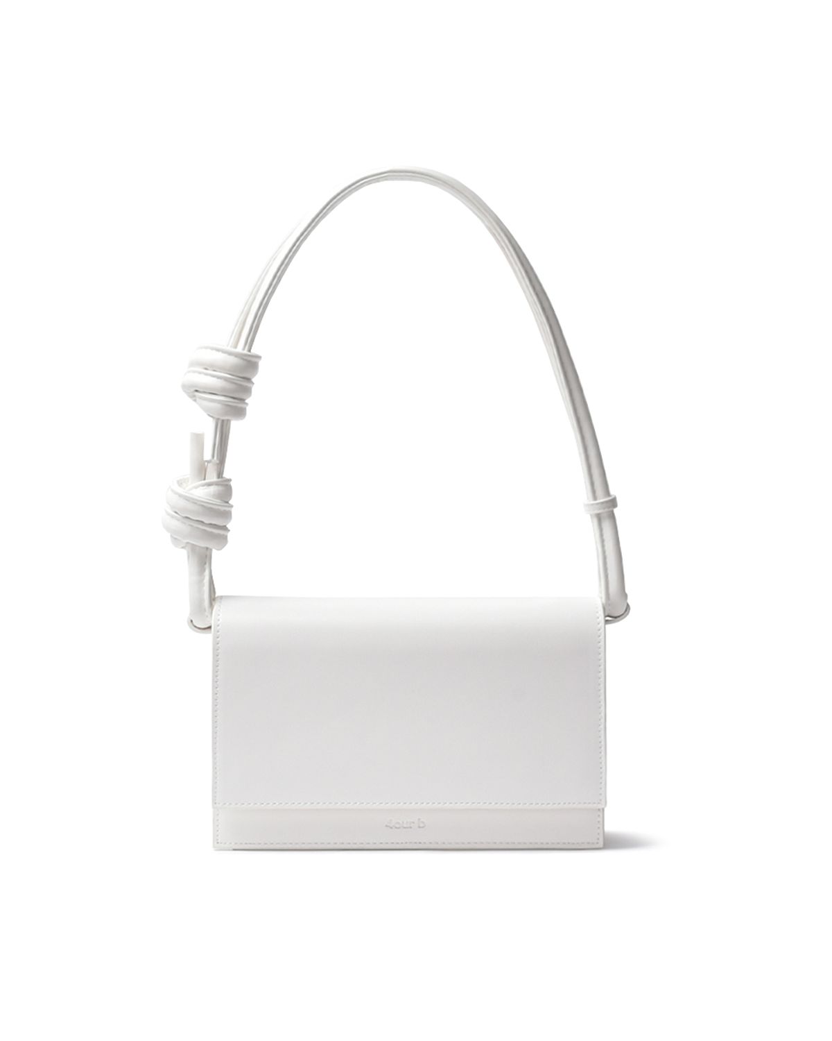 사비(4OUR B) Brick Rope Bag White