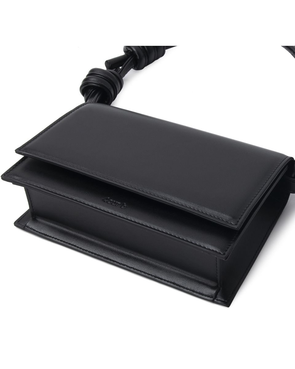 MUSINSA | 4OUR B Brick Rope Bag Black