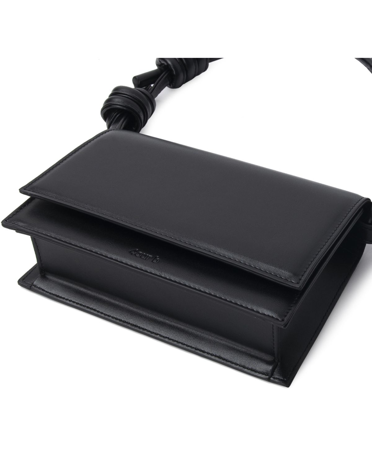 사비(4OUR B) Brick Rope Bag Black