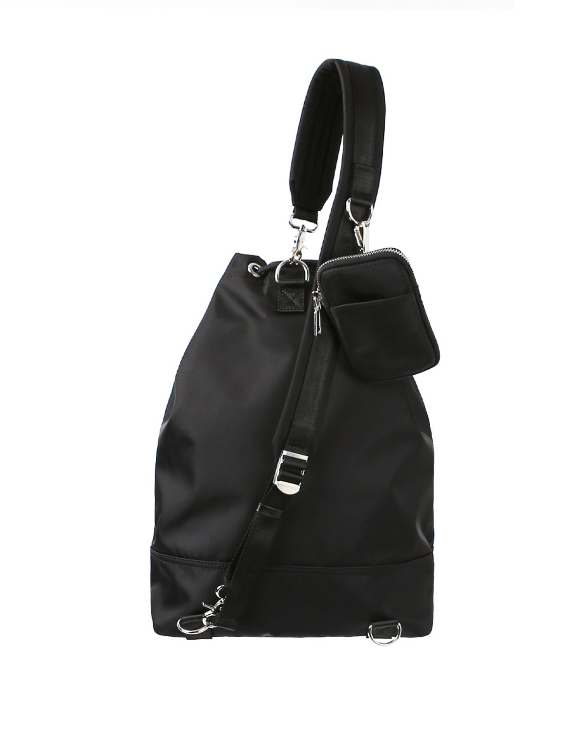 사비(4OUR B) Multi Bucket Bag Black