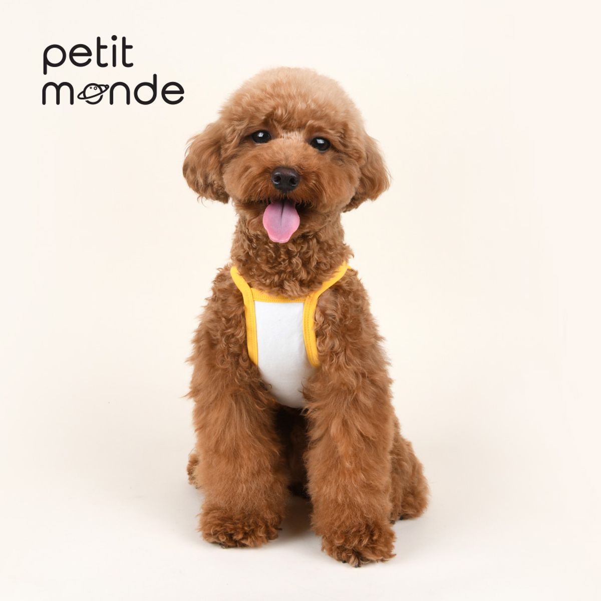 쁘띠몽드(PETIT MONDE) 레인보우 끈 나시티