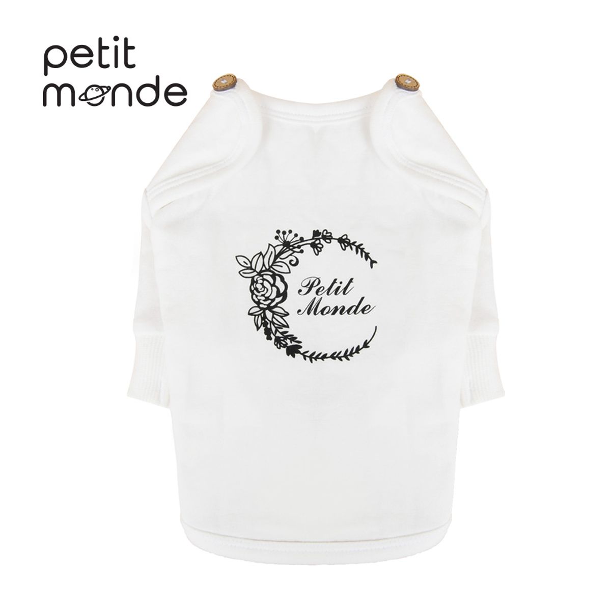 쁘띠몽드(PETIT MONDE) 쁘띠몽드 레터링 티셔츠