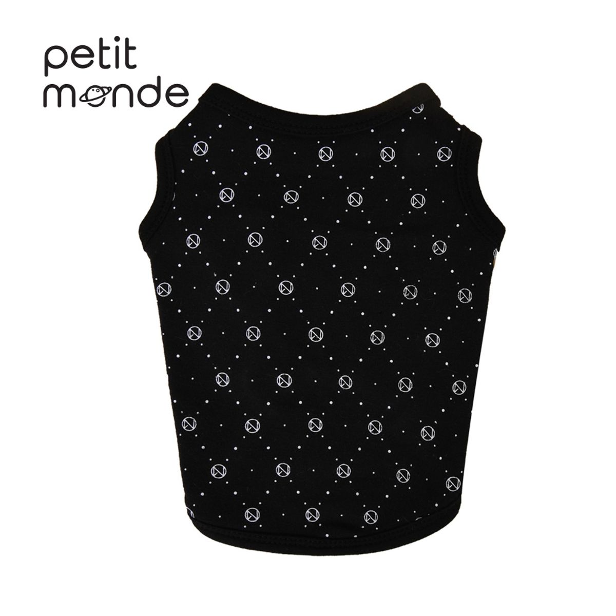 쁘띠몽드(PETIT MONDE) 몽드 패턴 나시티